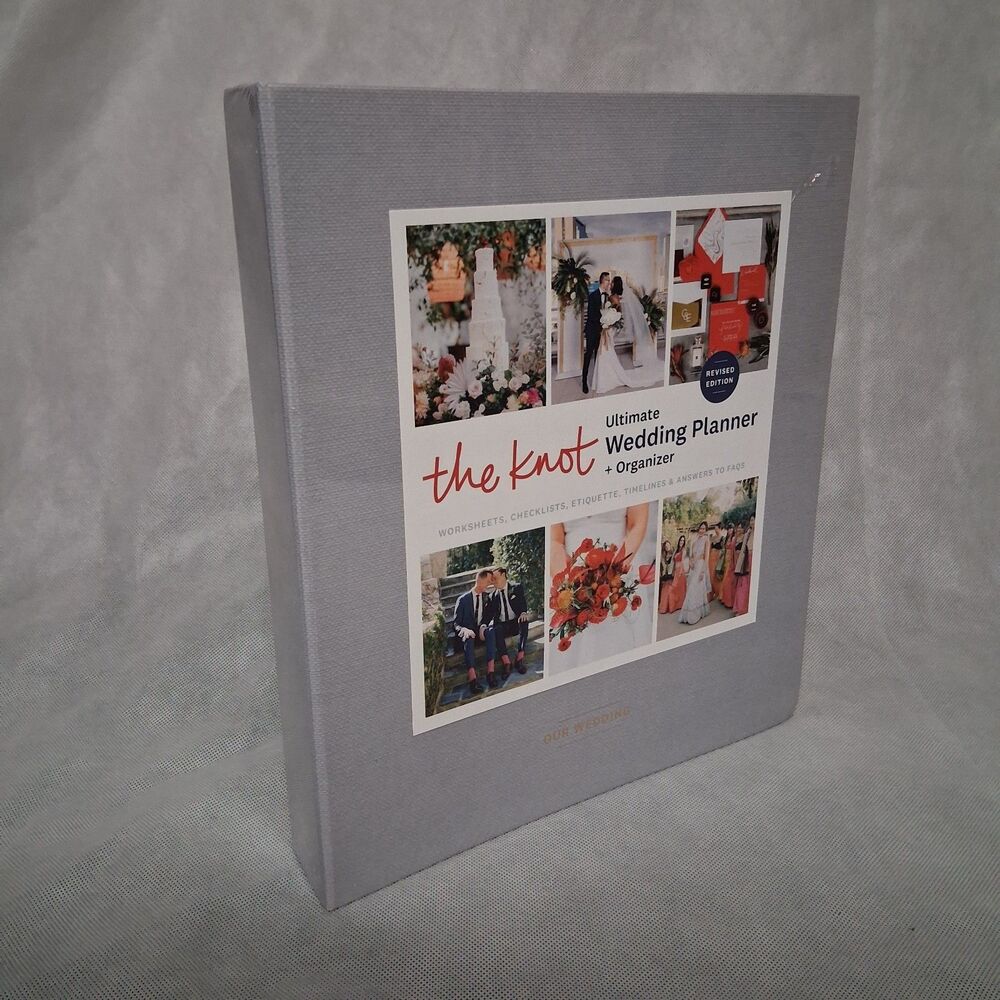 The Knot Ultimate Wedding Planner + Organizer Revised Edition New Sealed Package